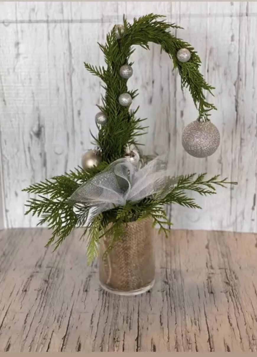 Silver Grinch Tree